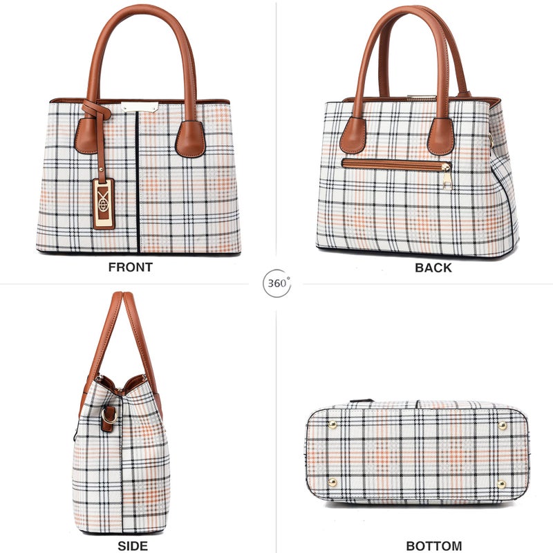 COCIFER Purses and Handbags for Women Shoulder Tote Bags Satchel Shoulder Bag - Image 3
